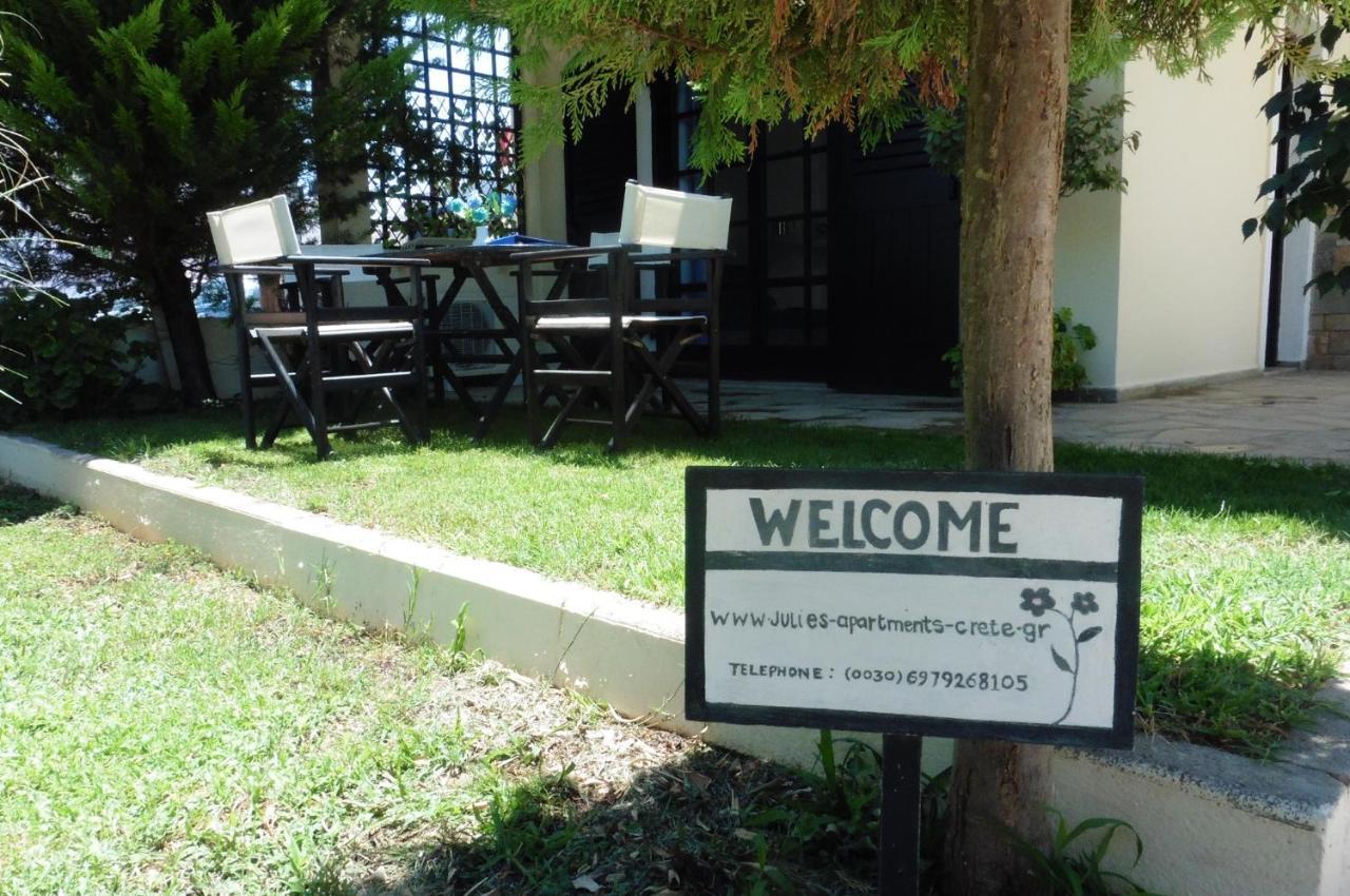 Julies Apartments Kokkini Hani Buitenkant foto